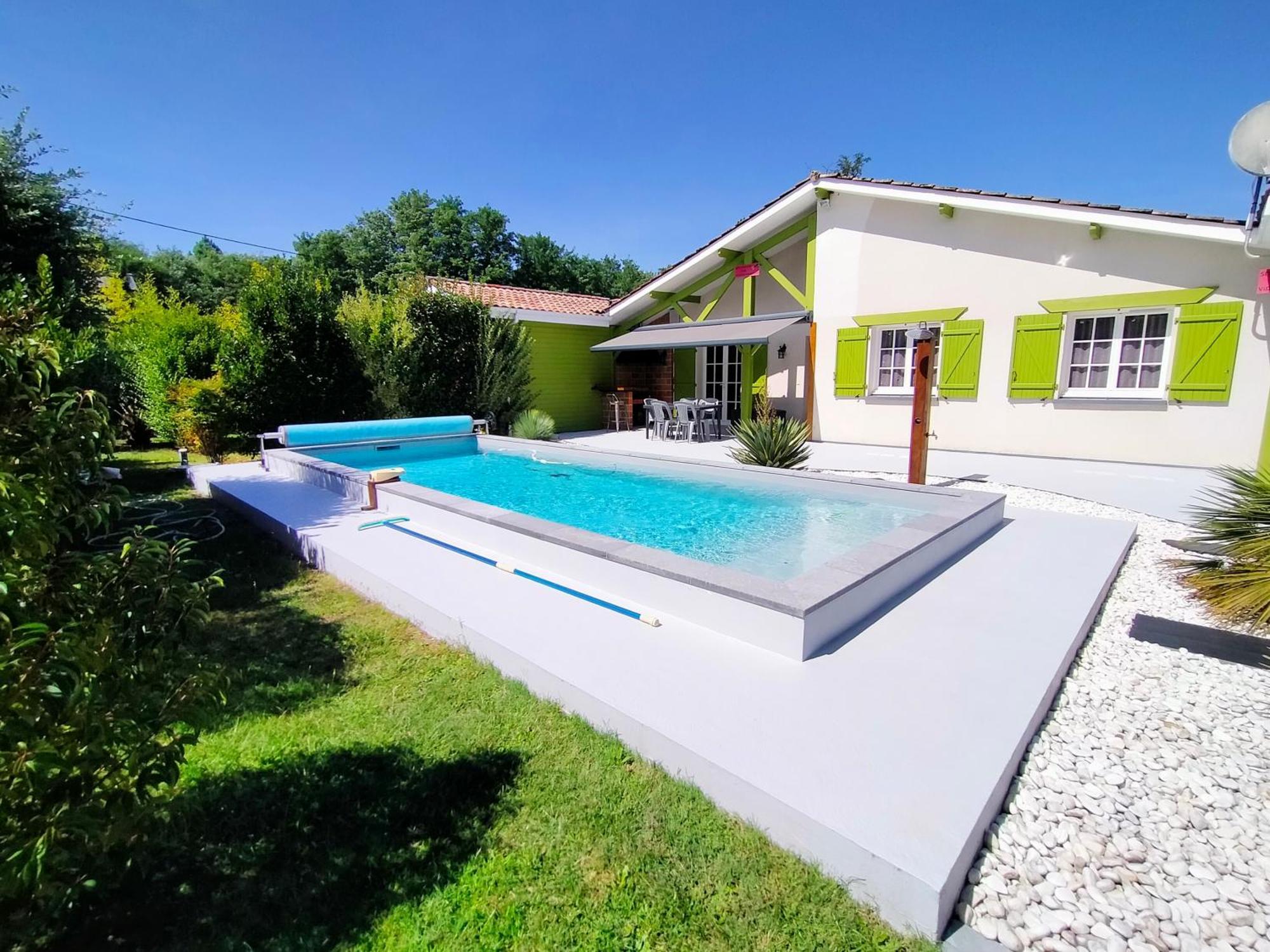 Gite Avec Piscine Et Espace Bien-Etre Partages Entre Bordeaux Et Lacanau Ocean (Adults Only) Brach Ngoại thất bức ảnh